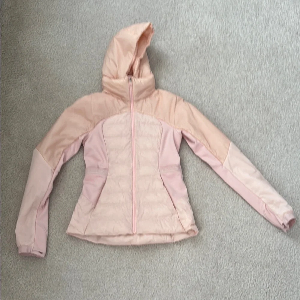 lululemon athletica Pink Hooded Jacket